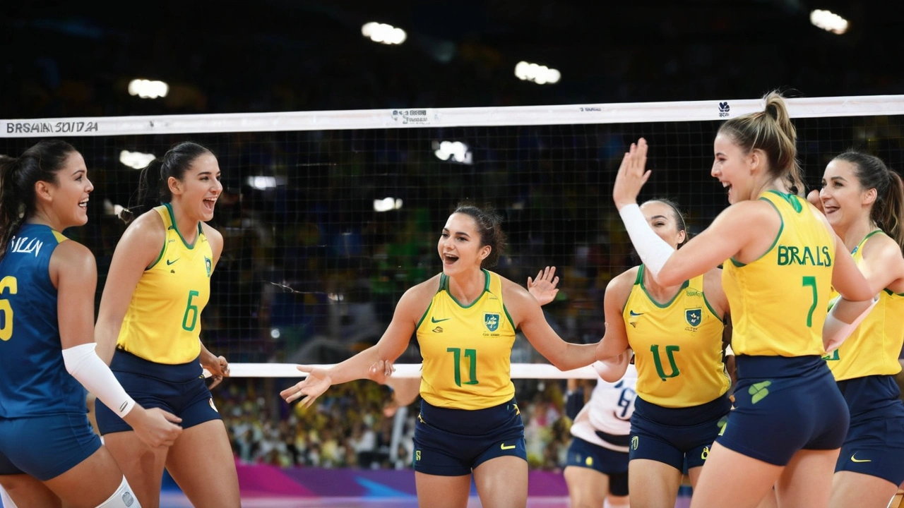 Brasil Avança para Semifinais do Vôlei Feminino nas Olimpíadas de Paris