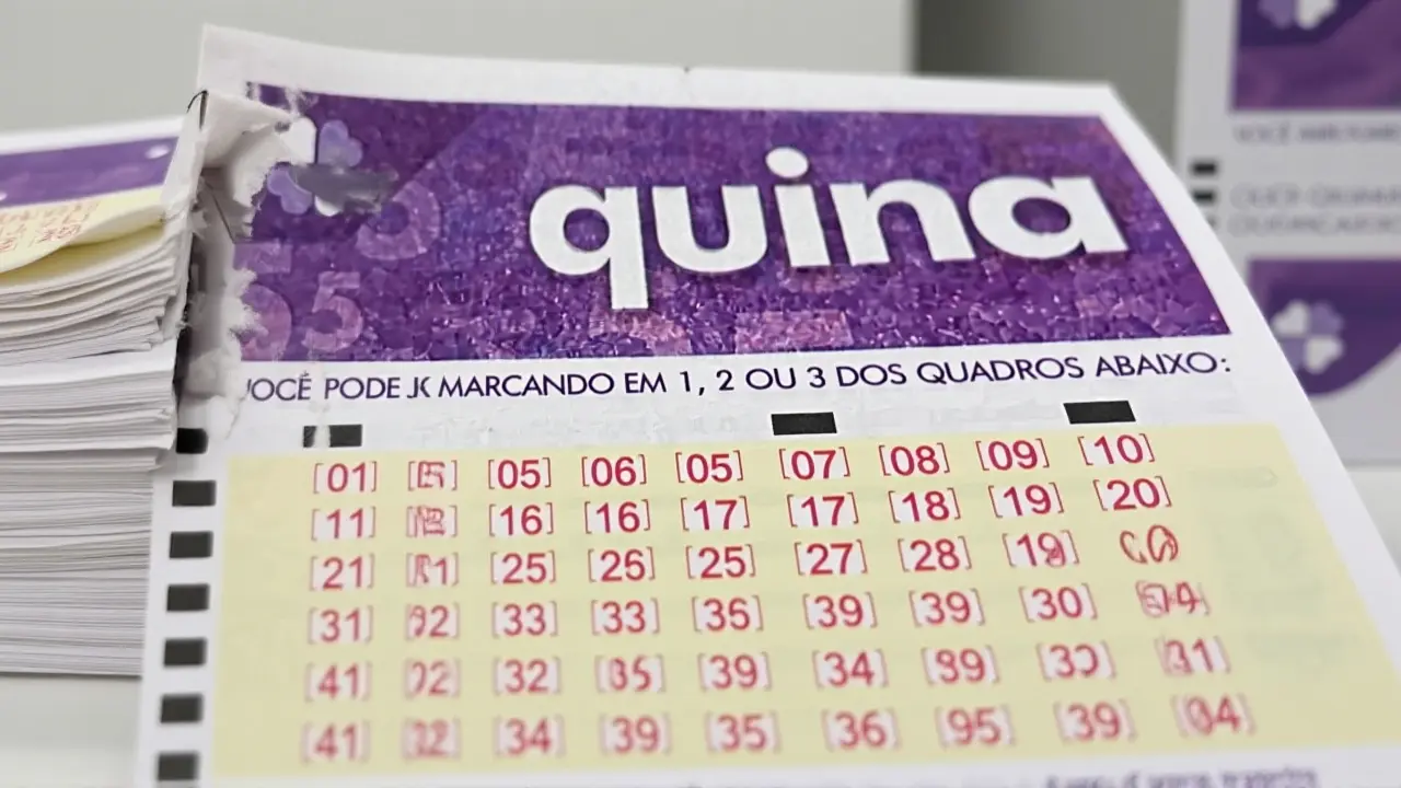 Quina 6986: prêmio acumula para R$ 8,5 milhões sem ganhador